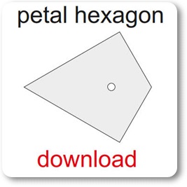 Petal Hexagon Paper 