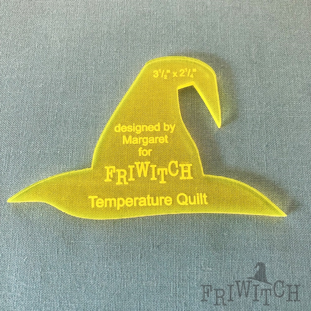 Friwitch Hat for Temperature Quilt